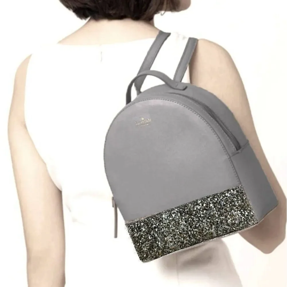 NWOT KATE SPADE Sammi Greta Court Glitter Backpack